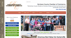 Desktop Screenshot of burlesoncountytx.com