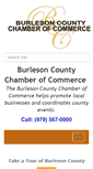 Mobile Screenshot of burlesoncountytx.com